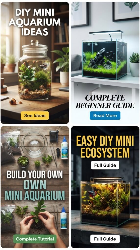 DIY Mini Aquarium