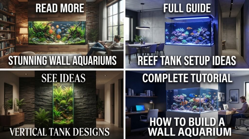 Fish Tank Wall Aquarium Design