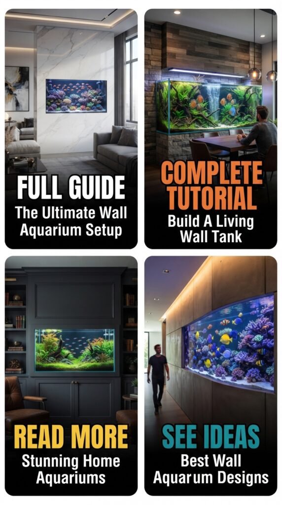 Fish Tank Wall Aquarium Design