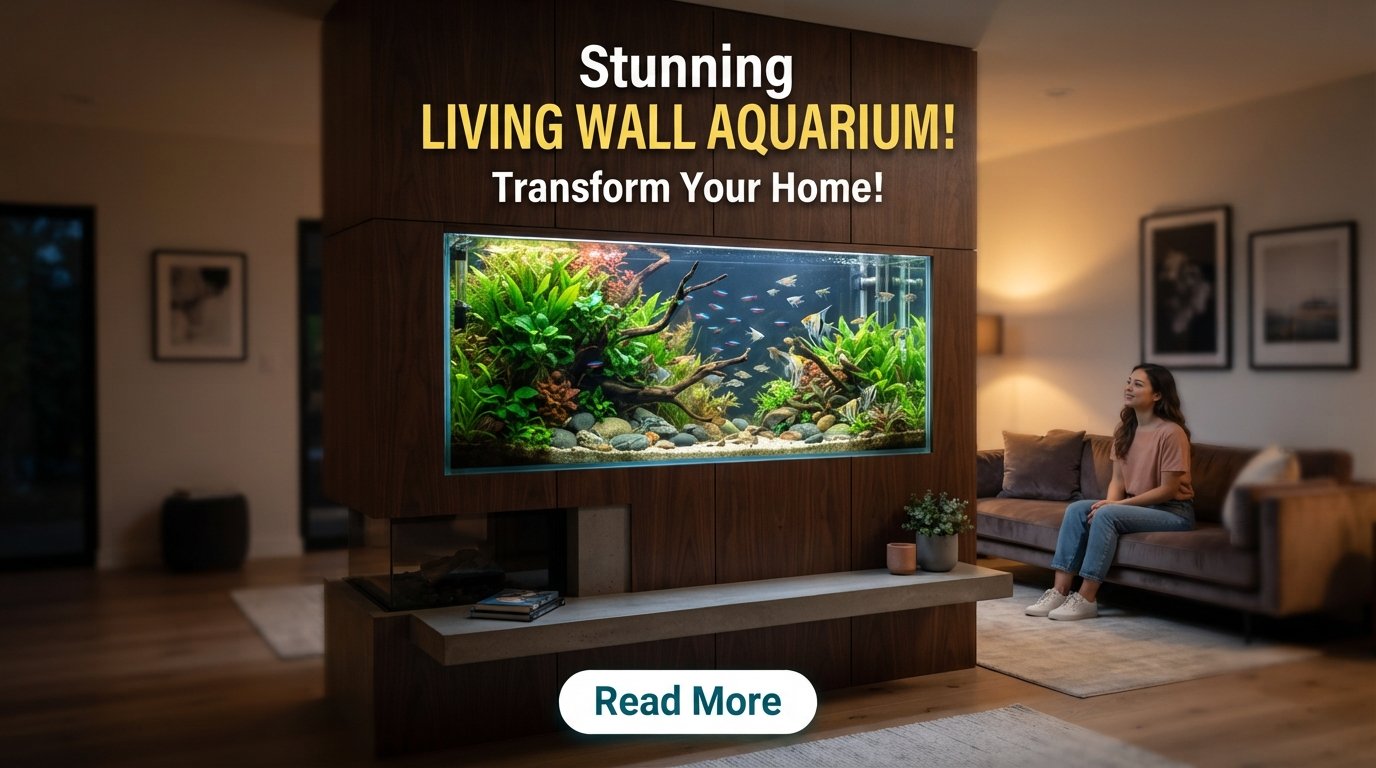 Fish Tank Wall Aquarium Design