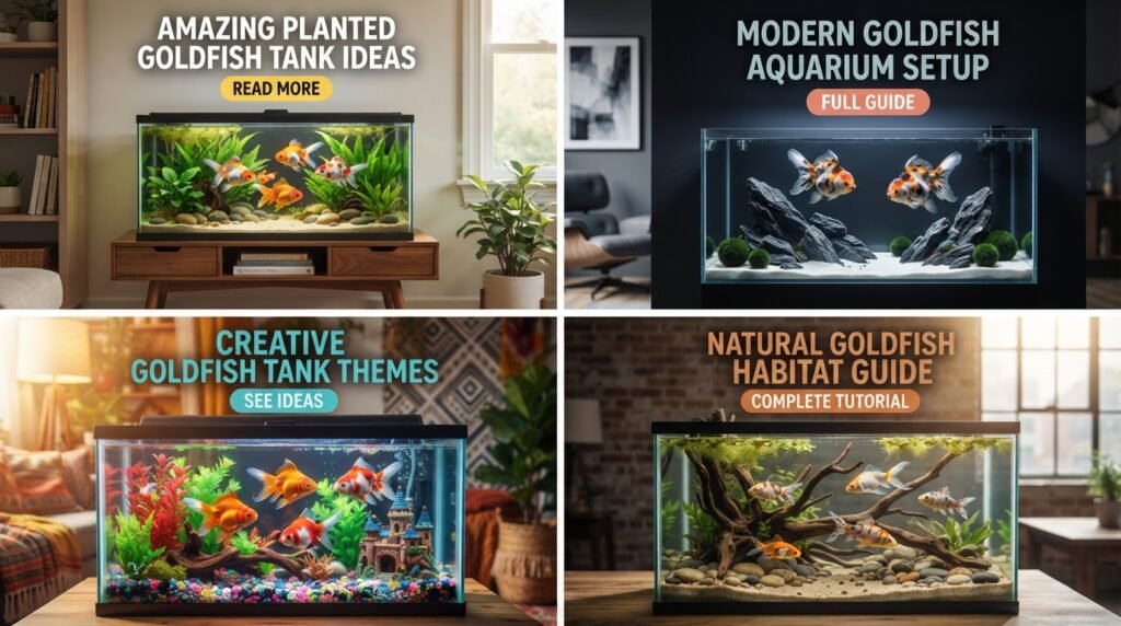 Gold Fish Tank Ideas Aquarium