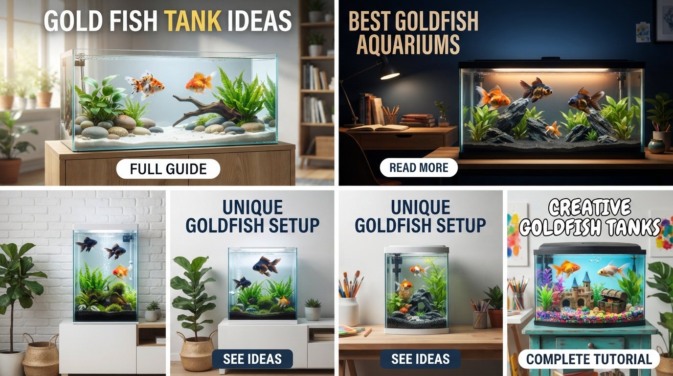 Gold Fish Tank Ideas Aquarium