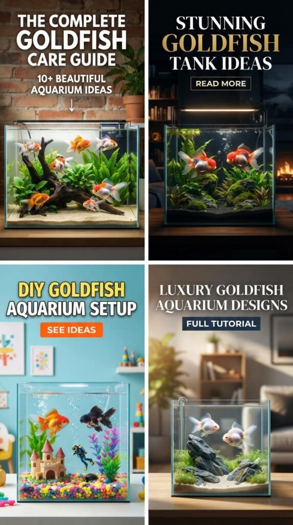Gold Fish Tank Ideas Aquarium