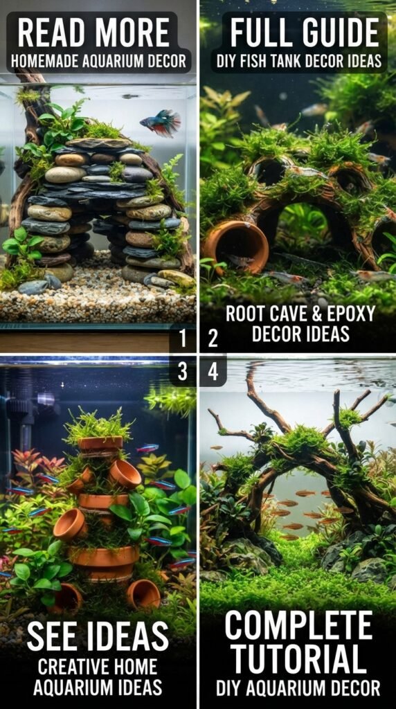 Homemade Aquarium Decorations