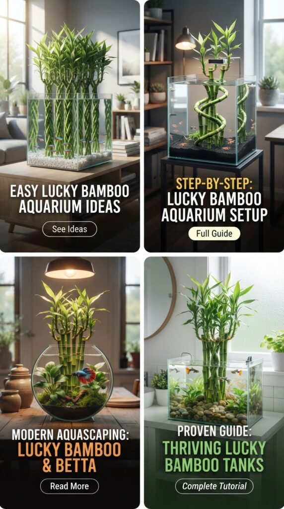 Lucky Bamboo Aquarium