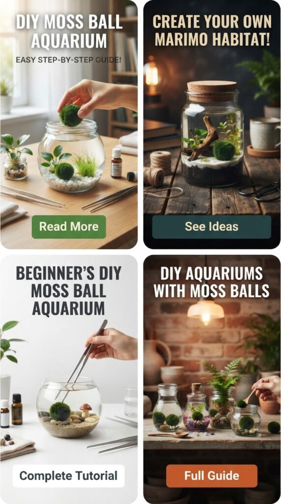 Moss Ball Aquarium DIY