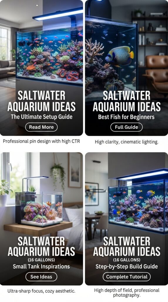 Saltwater Aquarium Idea