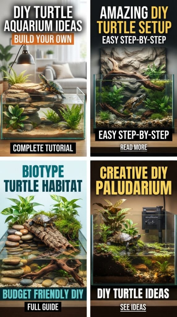 Turtle Aquarium Ideas DIY
