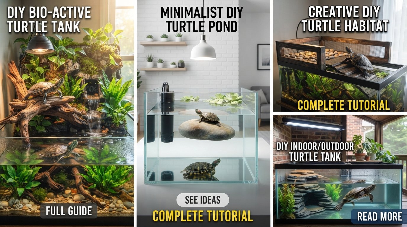 Turtle Aquarium Ideas DIY