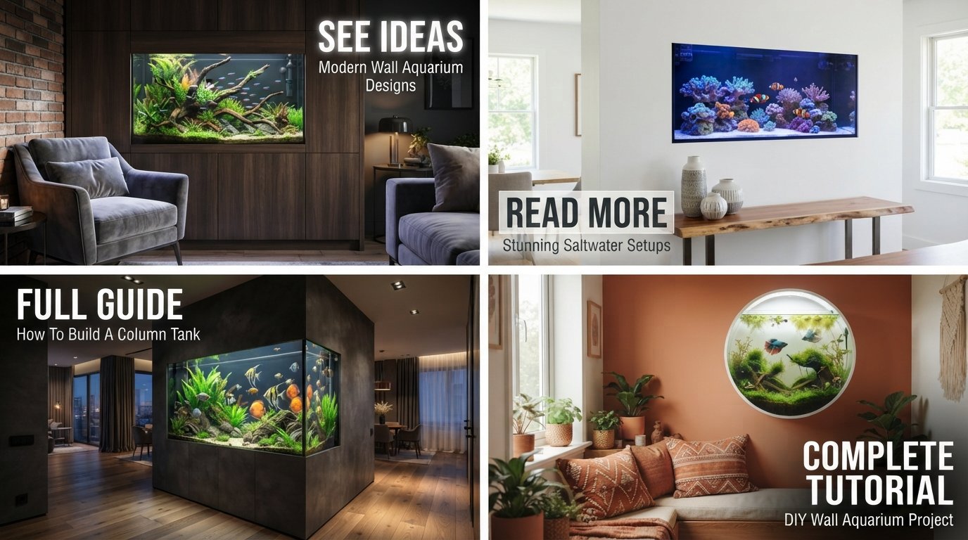 Wall Aquarium Design