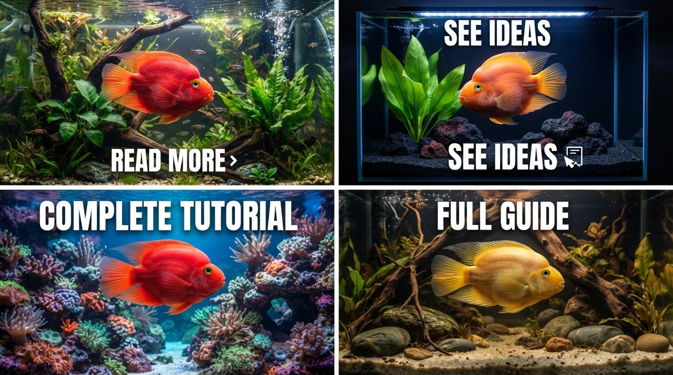 Parrot Fish Aquarium