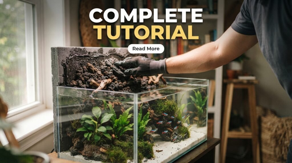 DIY Aquarium Background