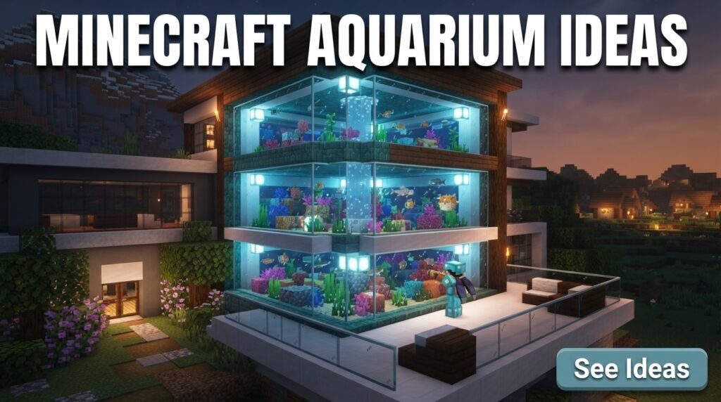 Minecraft Building Ideas Aquarium