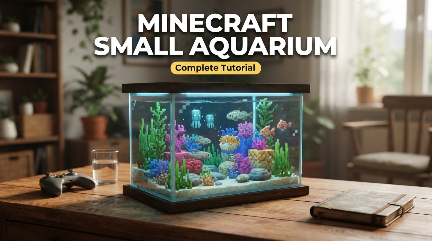Minecraft Small Aquarium