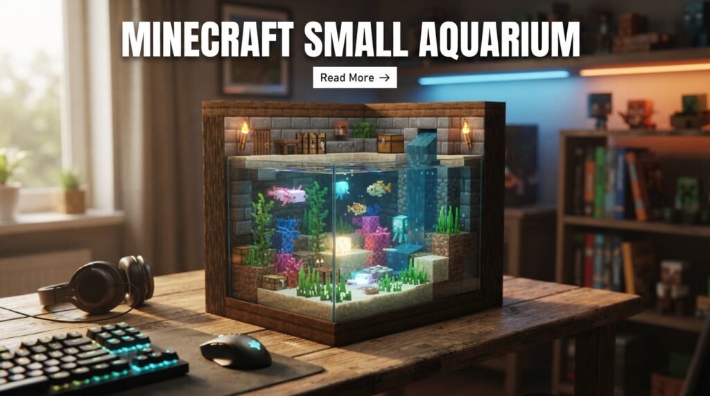 Minecraft Small Aquarium
