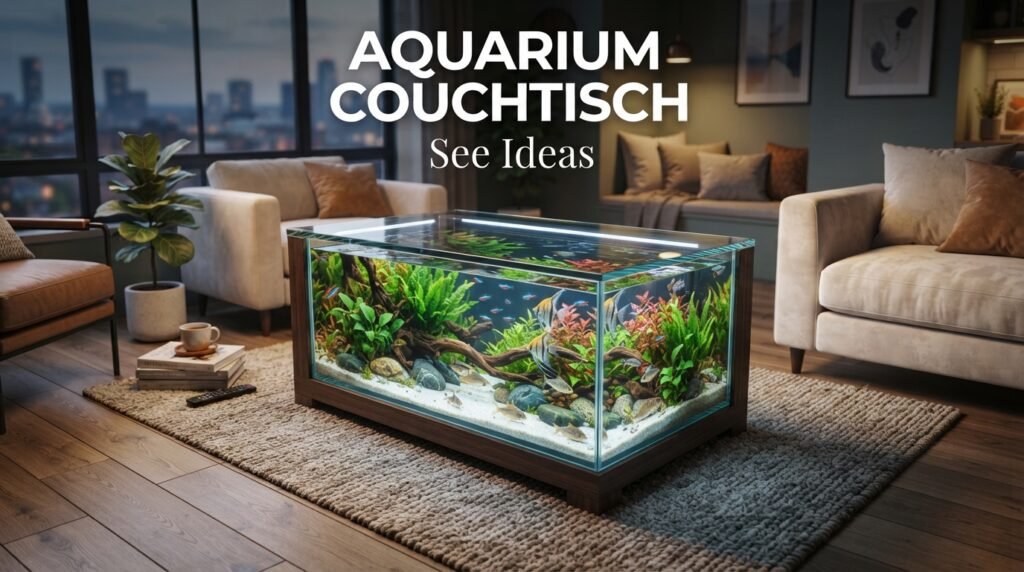Aquarium Couchtisch