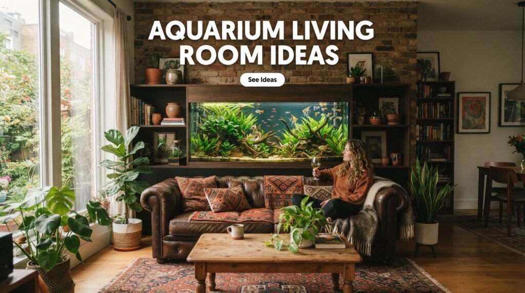 Aquarium Living Room Ideas