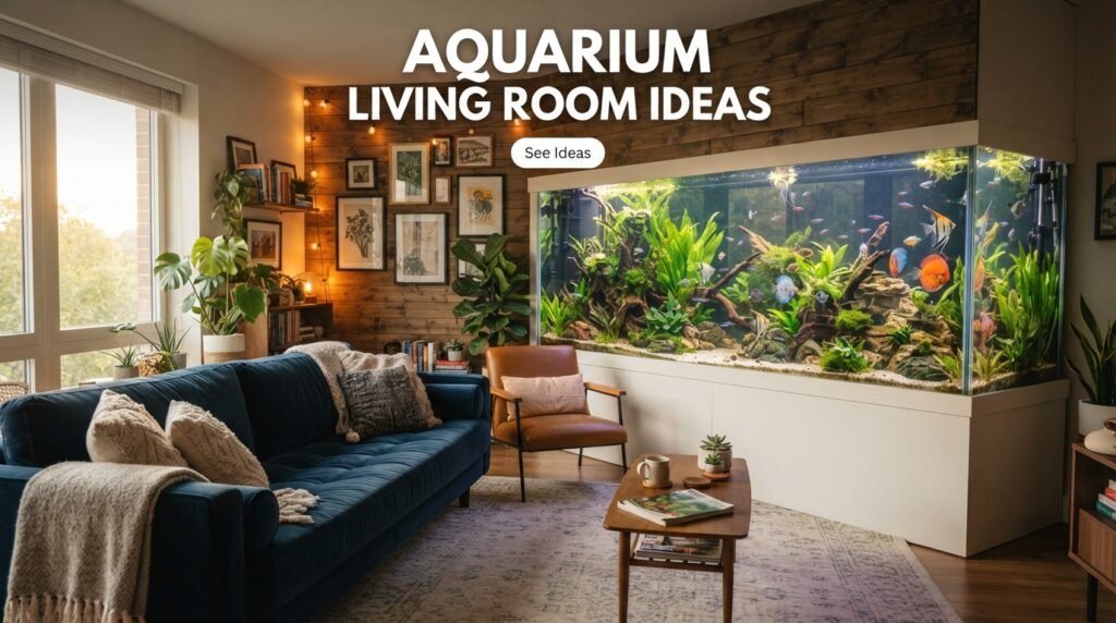 Aquarium Living Room Ideas