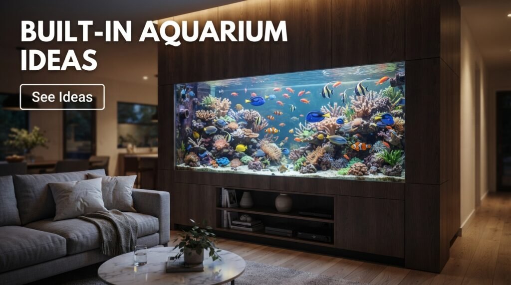 Built In Aquarium in the Wall
