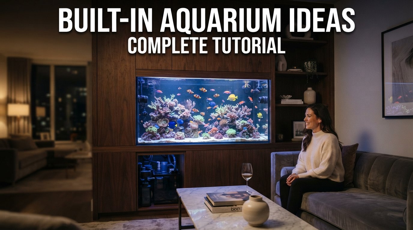 Built In Aquarium in the Wall