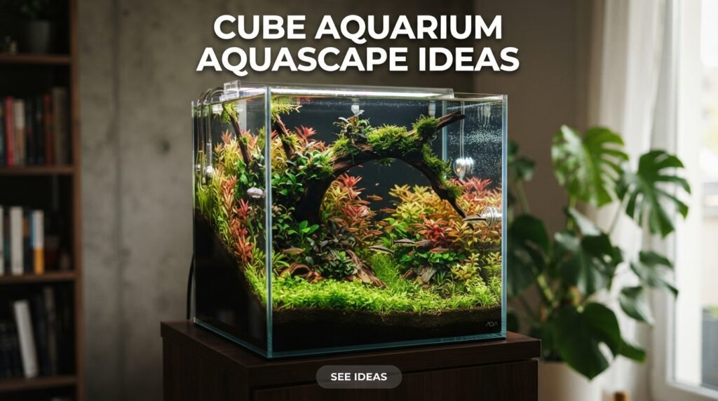 Cube Aquarium Aquascape