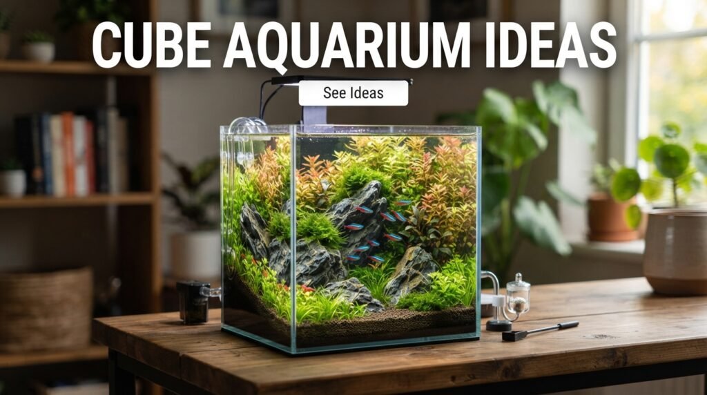 Cube Aquarium Aquascape