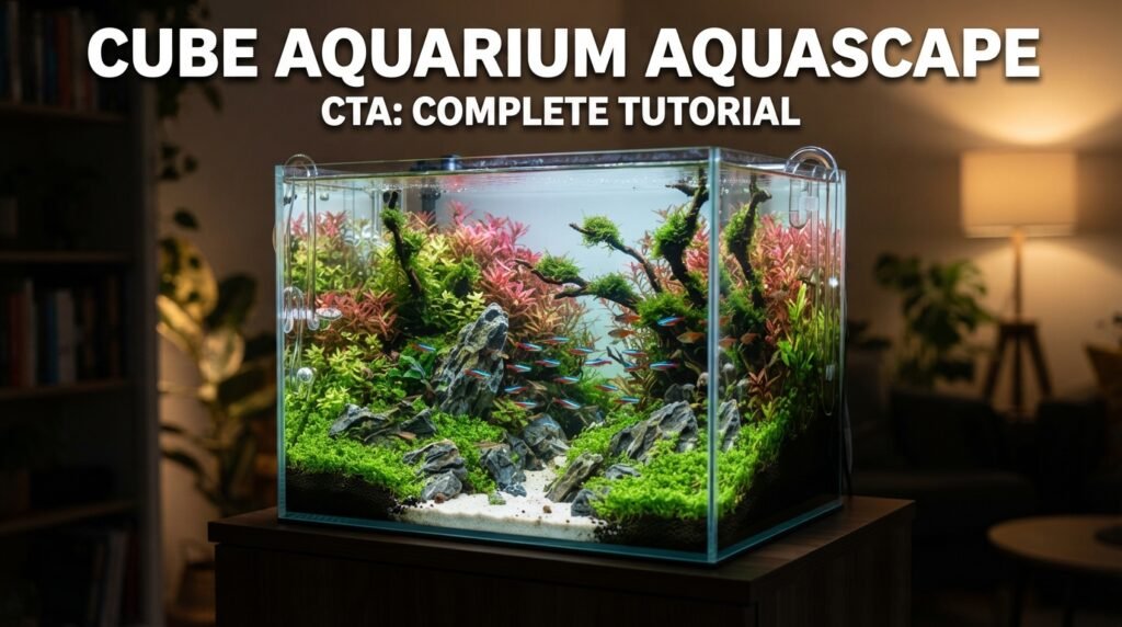Cube Aquarium Aquascape