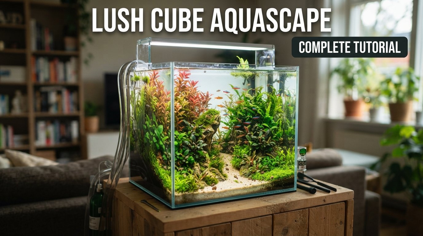 Cube Aquarium Aquascape