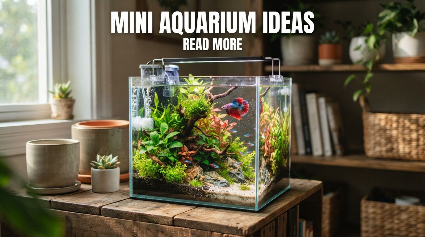 Mini Aquarium Ideas for Fish Tanks