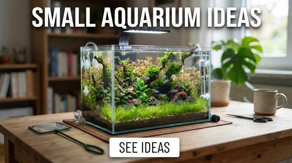 Mini Aquarium Ideas for Fish Tanks