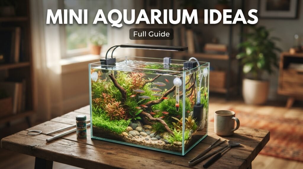 Mini Aquarium Ideas for Fish Tanks
