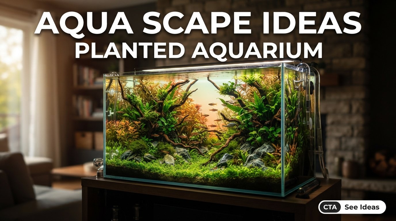 Aquascape Ideas for a Planted Aquarium