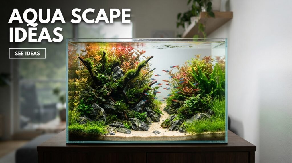 Aquascape Ideas for a Planted Aquarium