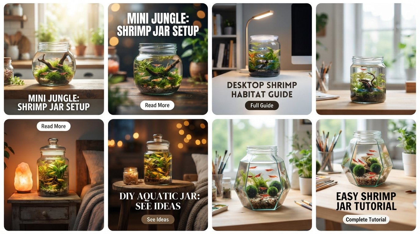 Shrimp Jar Aquarium