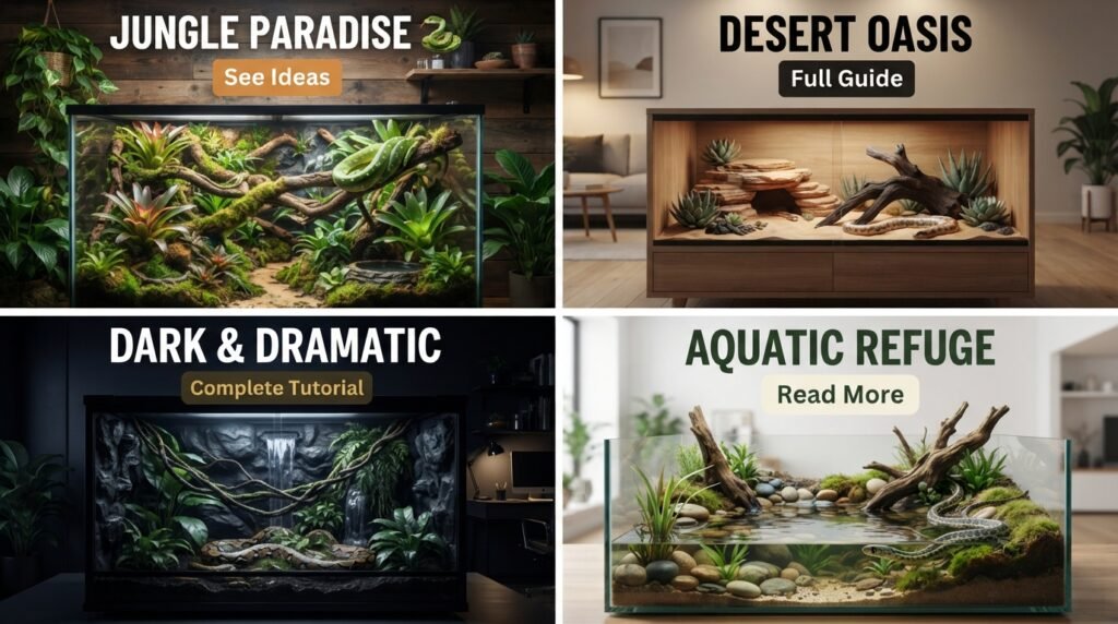 Snake Aquarium Ideas