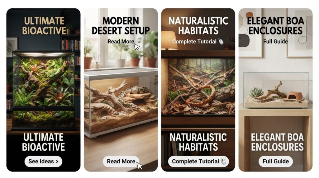 Snake Aquarium Ideas