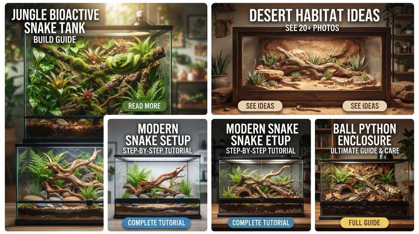 Snake Aquarium Ideas