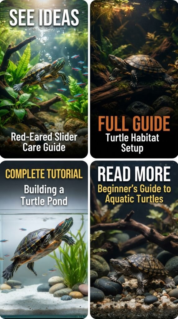 Turtle in Aquarium