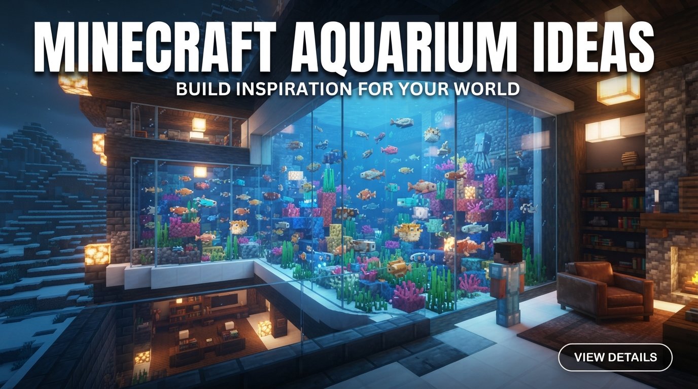 Minecraft Building Ideas Aquarium