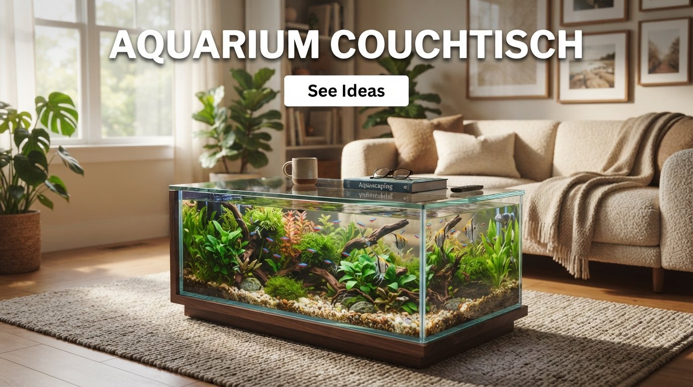 Aquarium Couchtisch