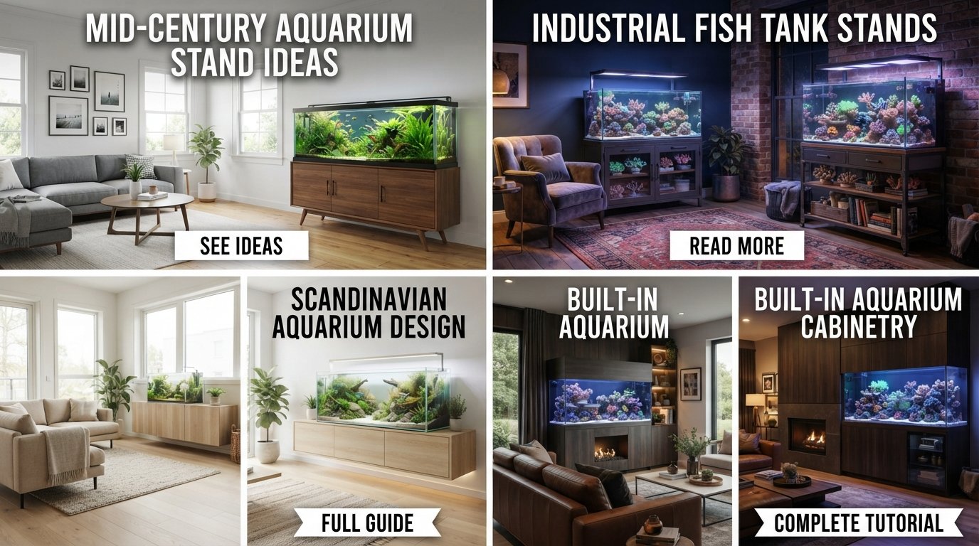 Aquarium Stand Ideas for Living Rooms