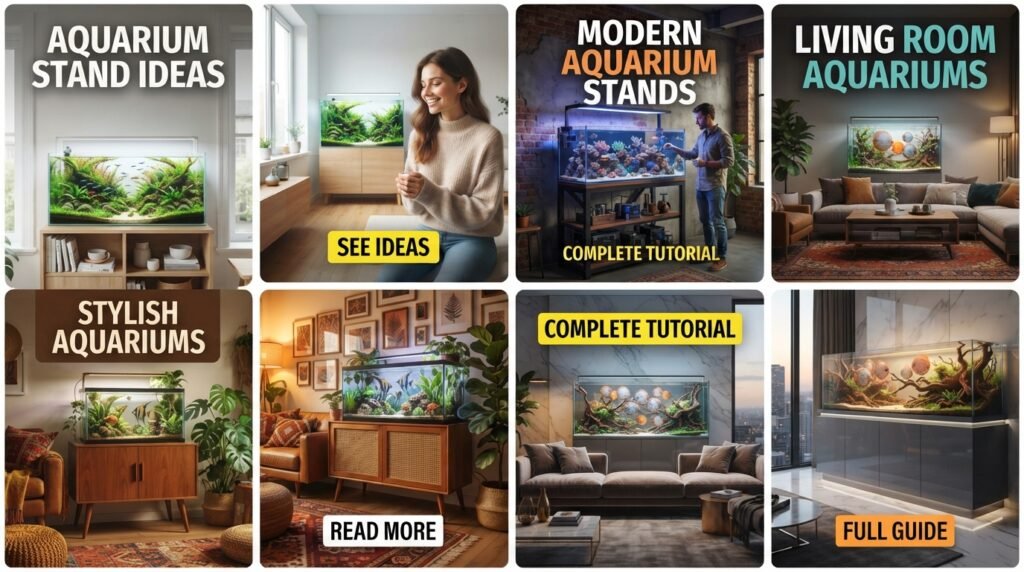 Aquarium Stand Ideas for Living Rooms