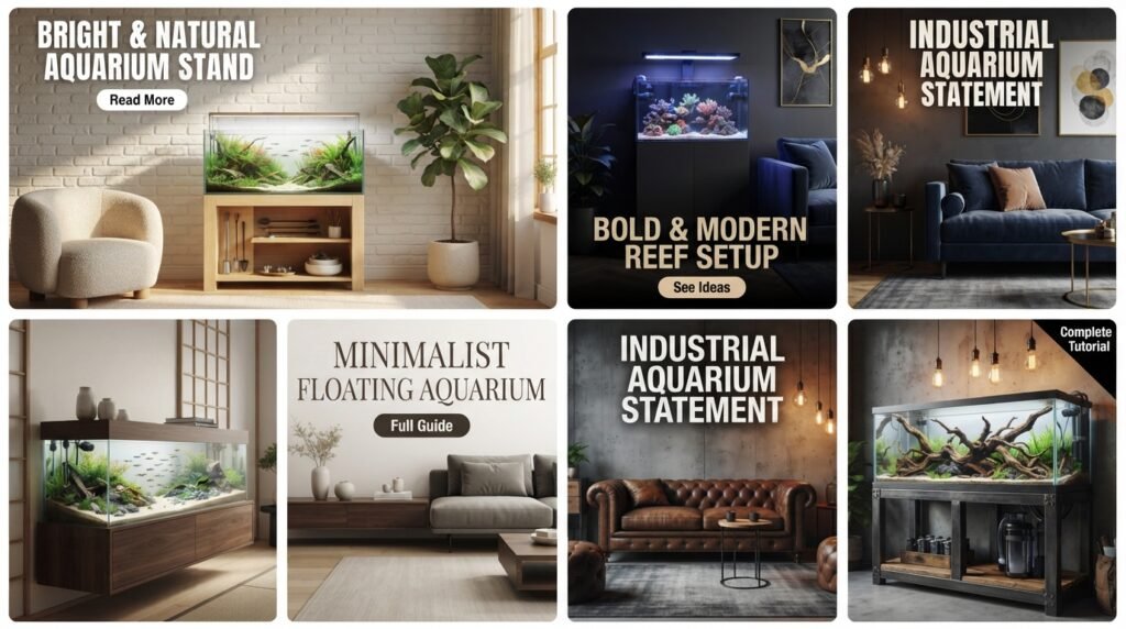 Aquarium Stand Ideas for Living Rooms