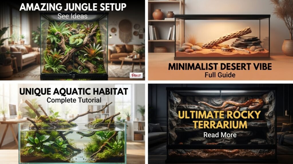 Snake Aquarium Ideas