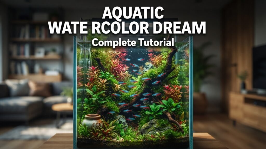 Watercolor Aquarium