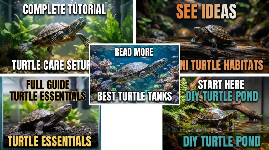 Turtle in Aquarium
