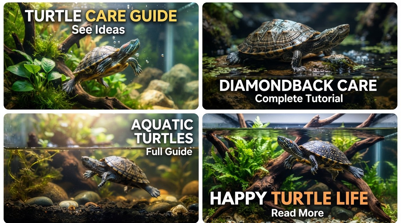 Turtle in Aquarium