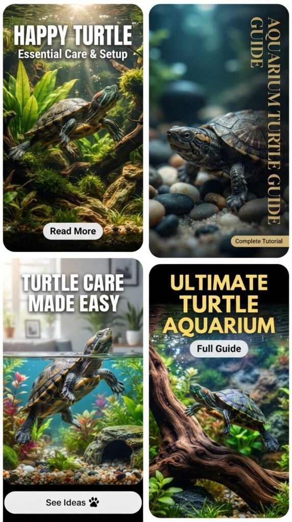 Turtle in Aquarium