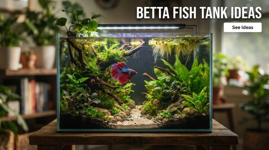 Betta Fish Tank Ideas Aquascaping