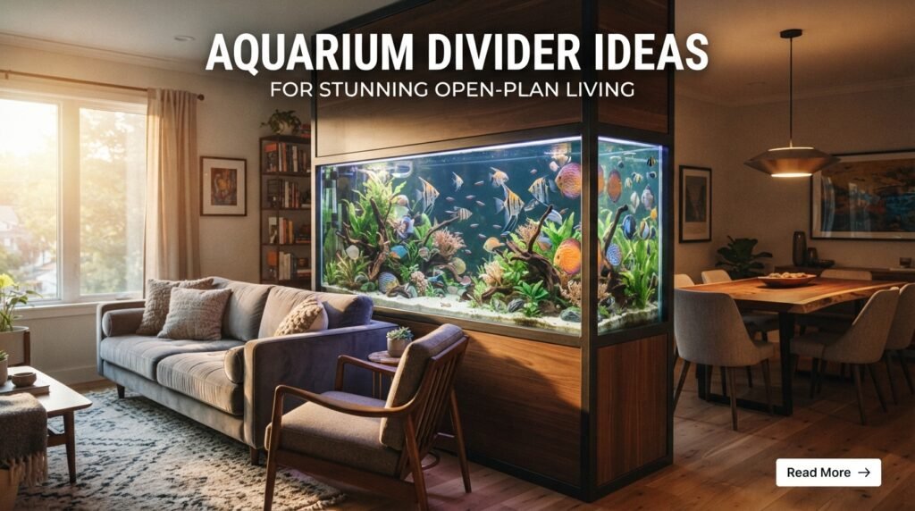 Partition With Aquarium